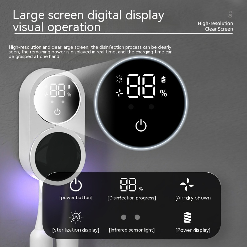 PureBeam UV Toothbrush Sanitizer
