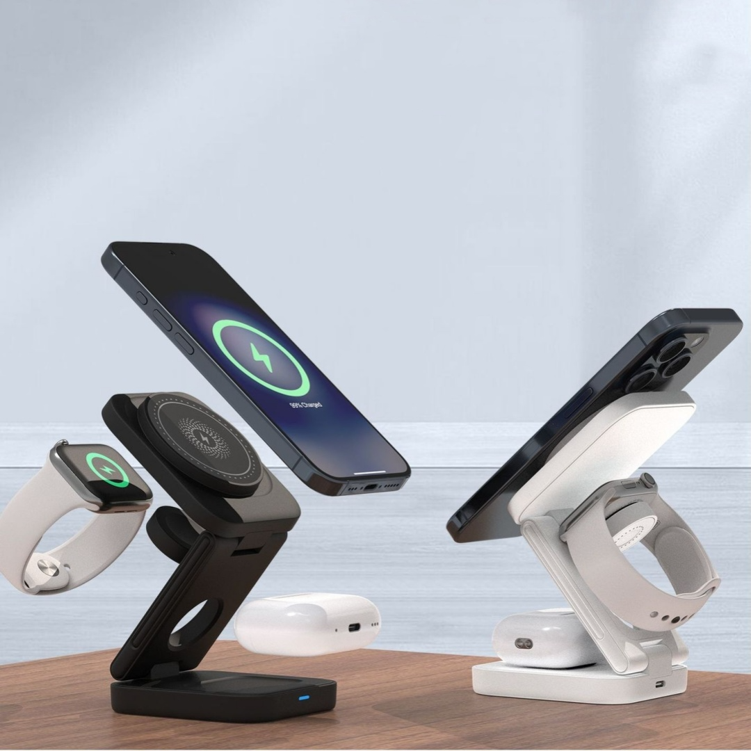 VoltFold 3-in-1 Wireless Charging Station