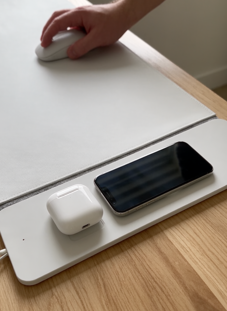 VoltDesk Wireless Charging Desk Mat
